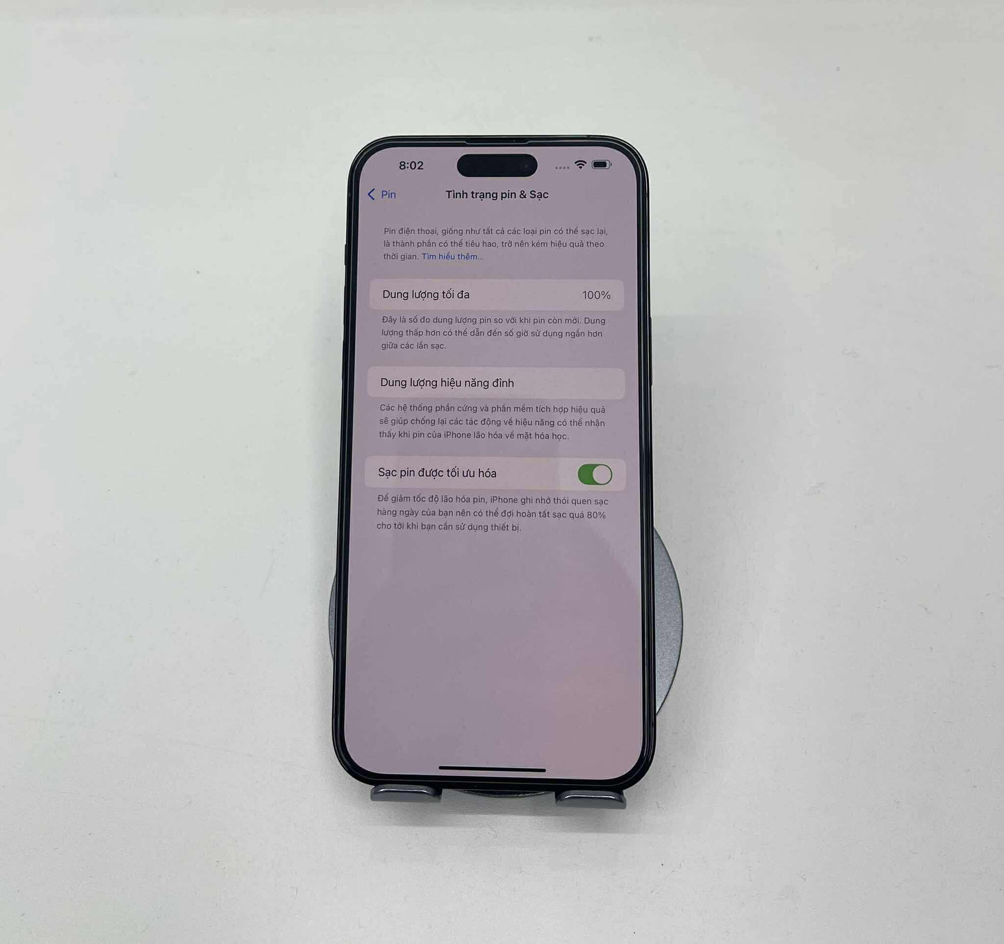 IPhone 14 Promax 256gb Màu đen REFO - Pin 100% sạc 33 lần - 21398