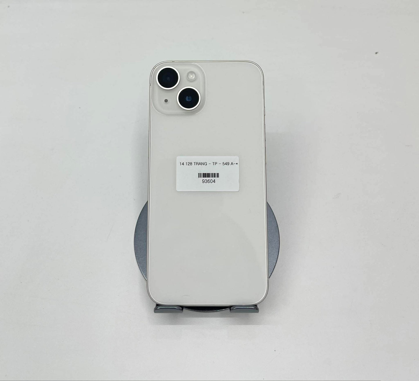 IPhone 14 bản 128GB Màu trắng - Pin thay mới 100% - 93604 A-*