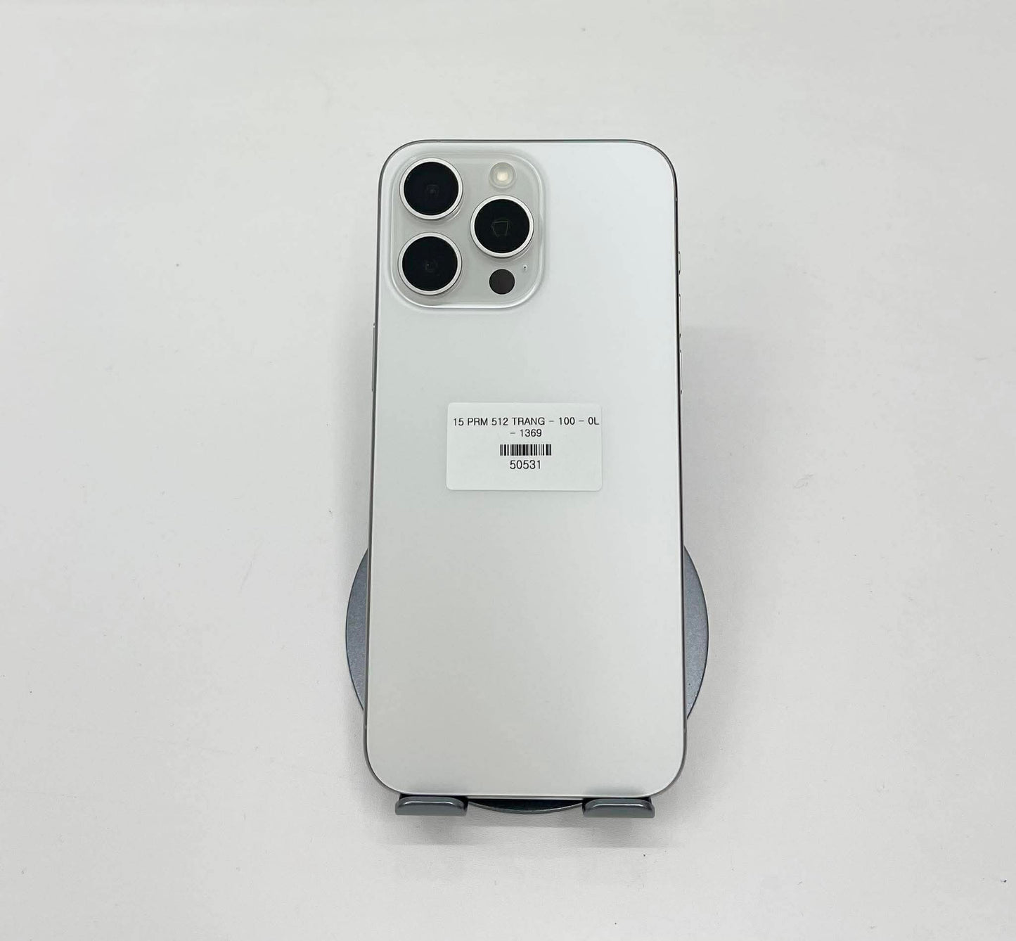 IPhone 15 Promax 512gb Màu Trắng - Pin 100% sạc 0 lần - 50531