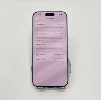 IPhone 16 ProMax 256gb Màu trắng - Pin 95% - 75091
