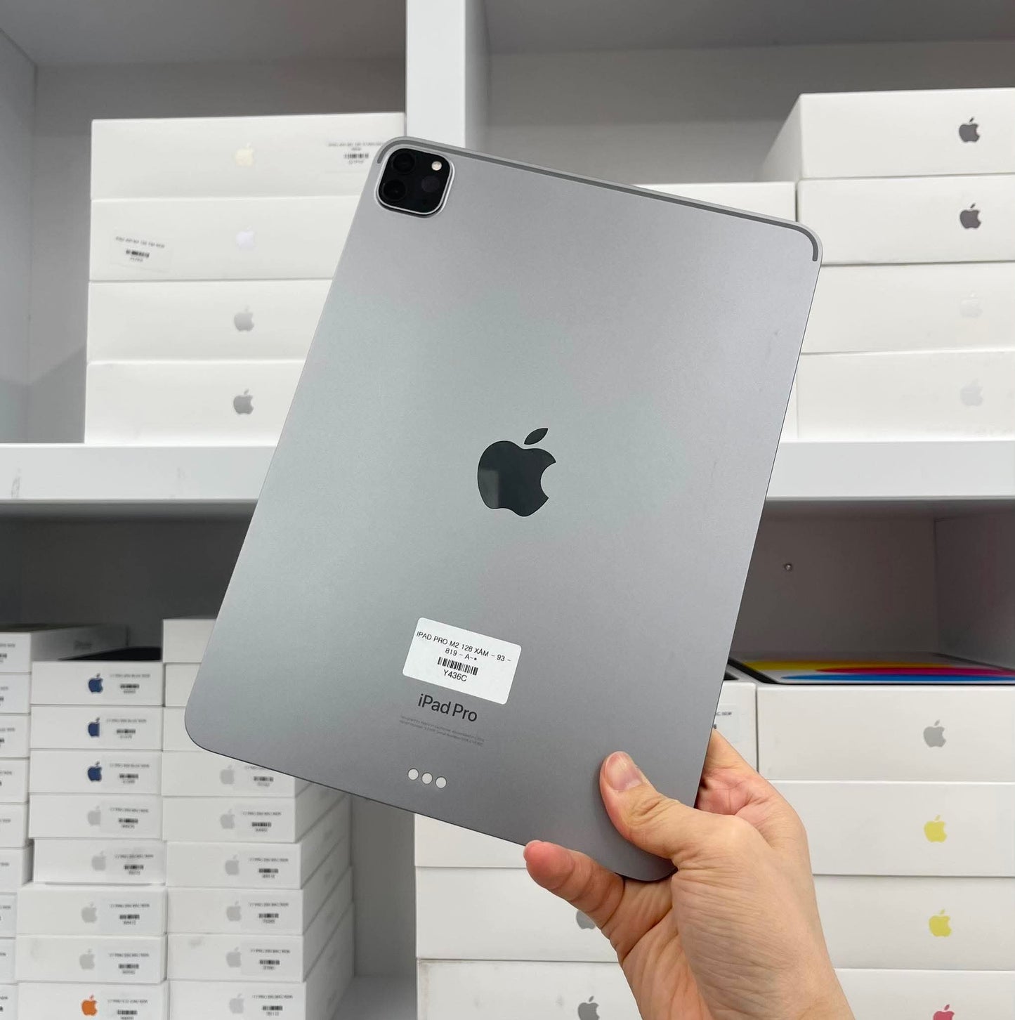 IPAD PRO M2 128 Màu Xám - Pin 93% - Y436C A-*
