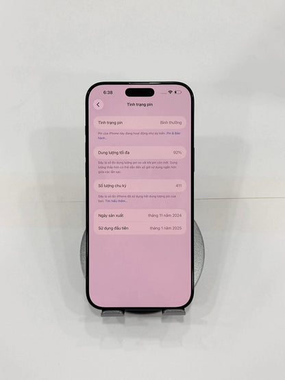 IPhone 16 Promax 256GB màu Đen - Pin 92% - 90470 - a- Teku
