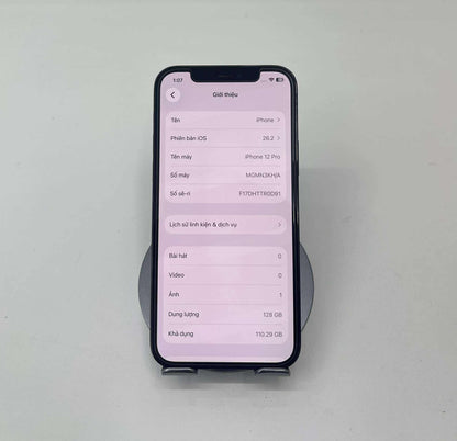 IPhone 12 Pro 128gb Màu Xanh - Pin thay mới 100% - 14362 A-
