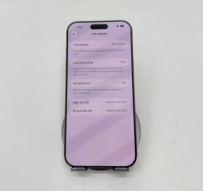 IPhone 16 ProMax 256GB Màu vàng - Pin 93% - 01673 -a -*