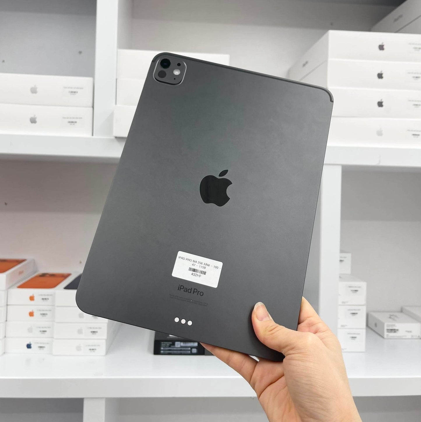 IPad Pro M4 bản 256GB Màu xám - Pin 100% sạc 47 lần - 432HF