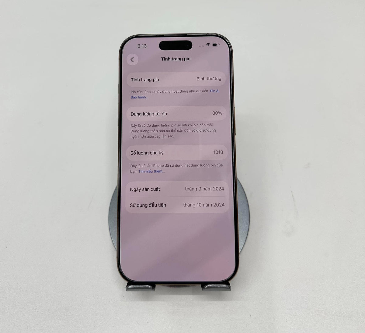 IPhone 16 Pro 256 Màu Vàng - Pin 80% sạc - 81726 -a -
