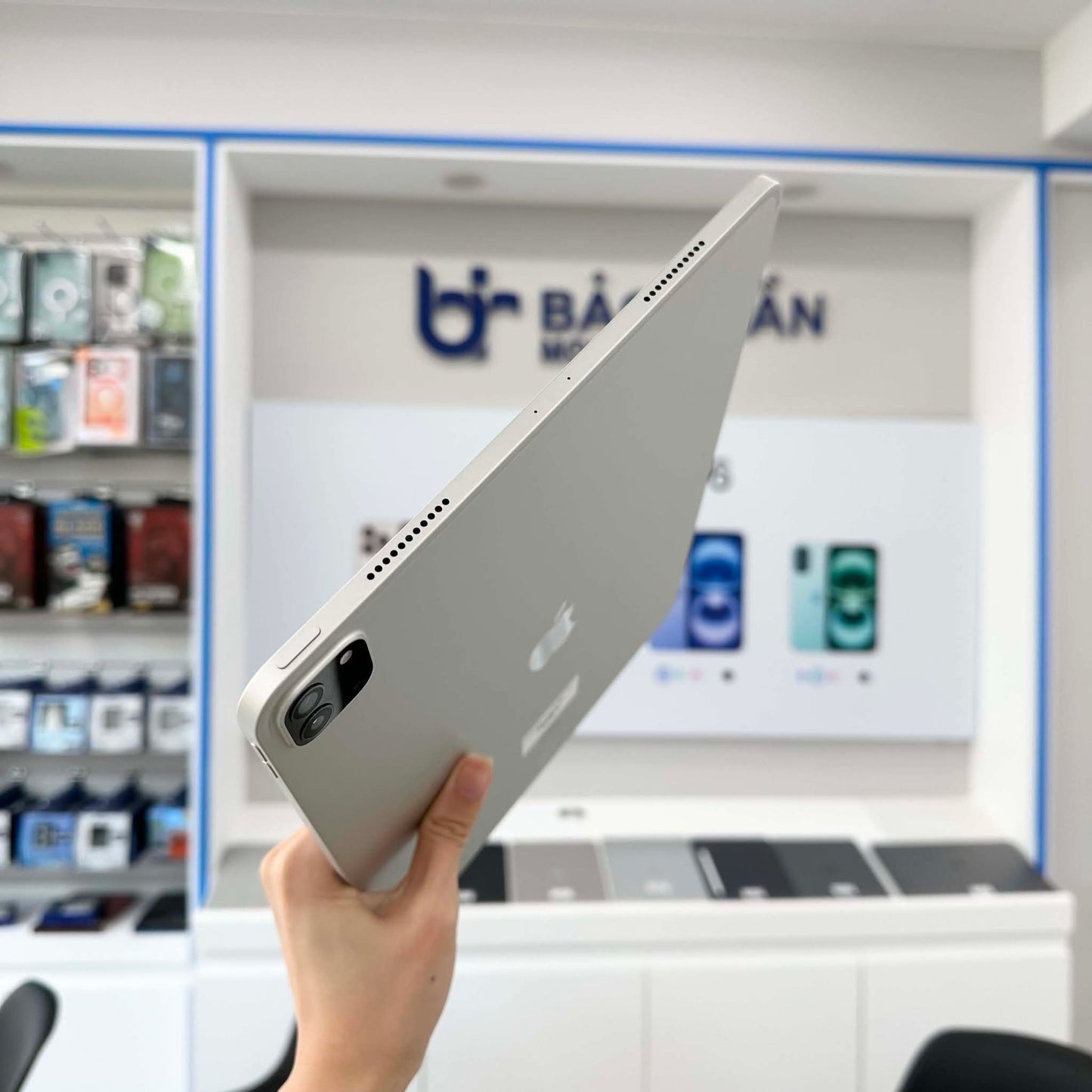 IPad Pro M1 bản 128gb Màu bạc 12.9 inch - Pin 89% - 6FJ20