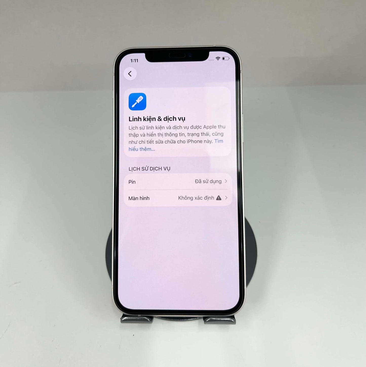 IPhone 12 bản 128gb Màu trắng - Pin thay mới 100% - 18496 A-*