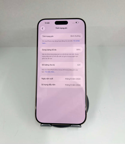 IPhone 16 ProMax 256GB Màu vàng - Pin 89% -84370 -  A-*