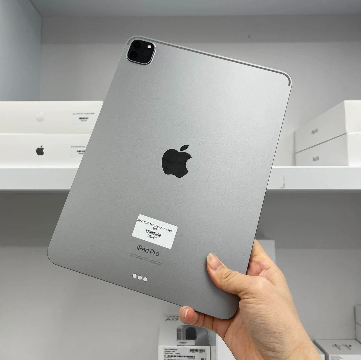 IPAD PRO M2 128 Màu Xám  - Pin 100%- D266F