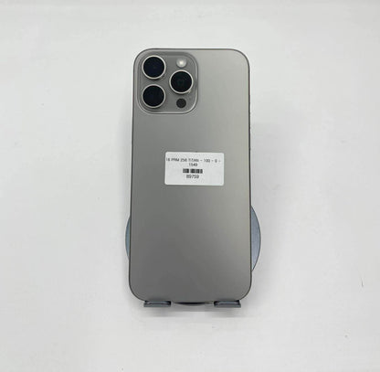 IPhone 16 Promax 256GB màu Titan - Pin 100% sạc 0 lần - 04223/ 89759