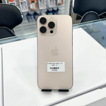 IPhone 16 ProMax 256gb Màu vàng - Pin 87% - 61832 - a-* busan