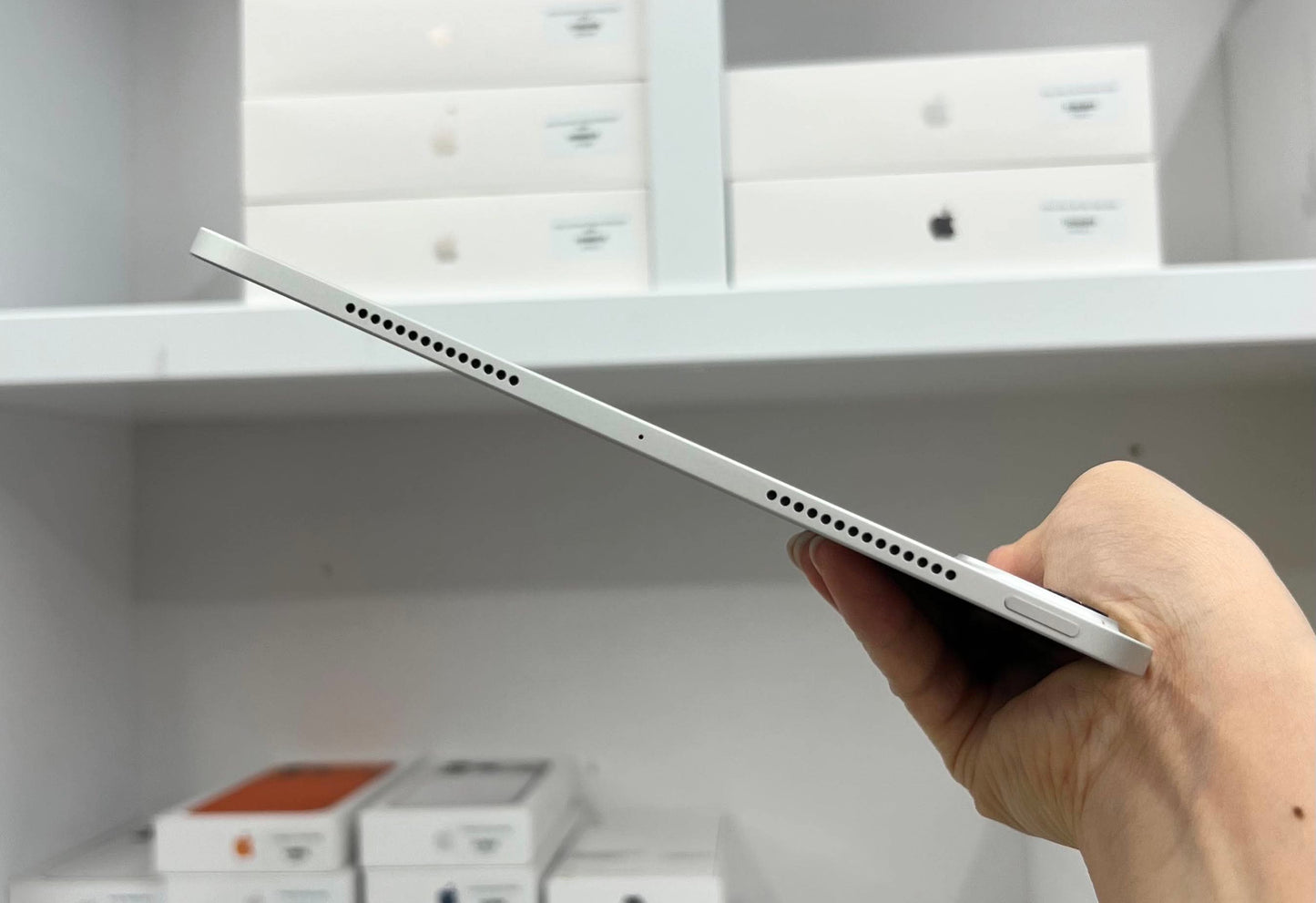 IPad Pro M4 256 màu Bạc box + sạc - Pin 100% sạc 2 lần - G91XT