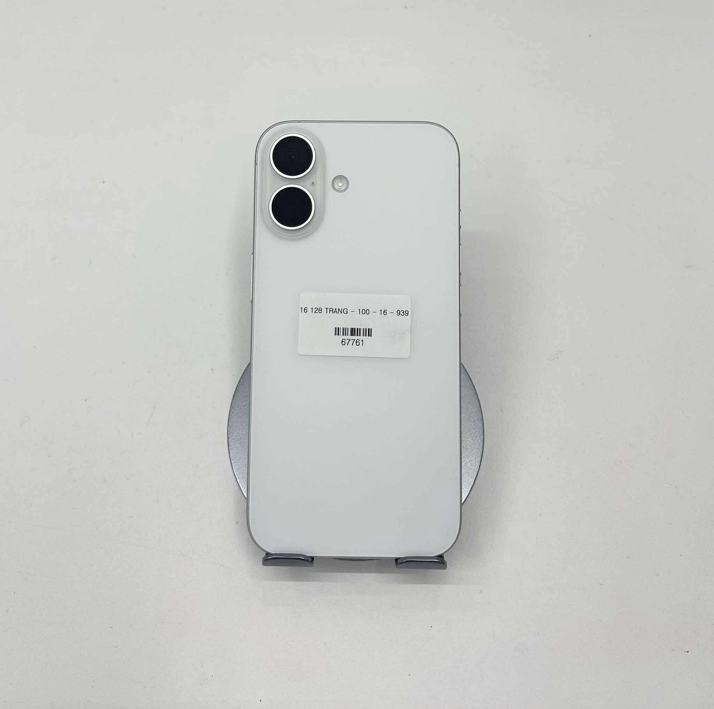 Iphone 16 128 Màu Trắng - Pin 100% sạc 16 lần - 67761