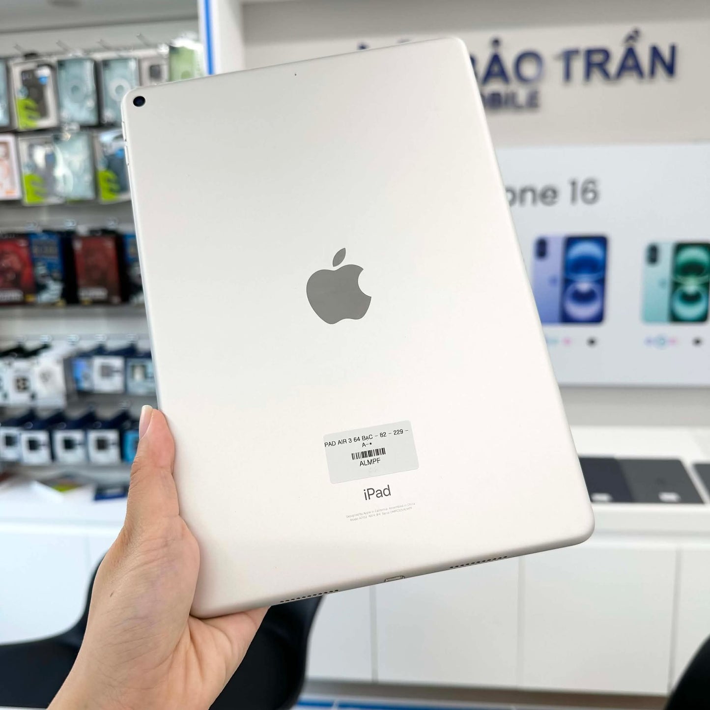 IPad Air 3 64gb Bạc - Pin 82% - ALMPF A-*