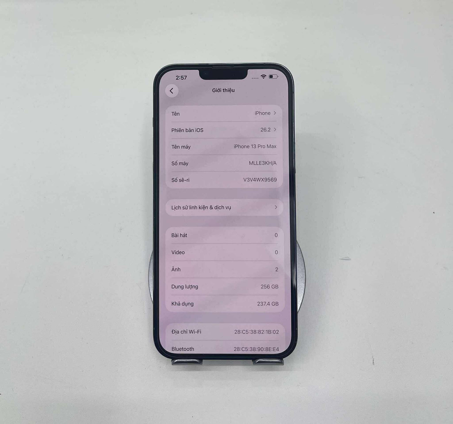 IPhone 13 ProMax 256GB Màu Xanh Blue - Pin thay 100% - 71901 *