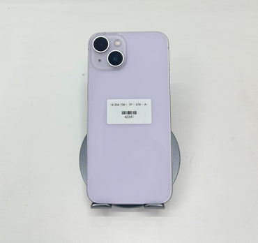 IPhone 14 bản 256gb Màu Tím - Pin thay mới 100% - 42341 A-