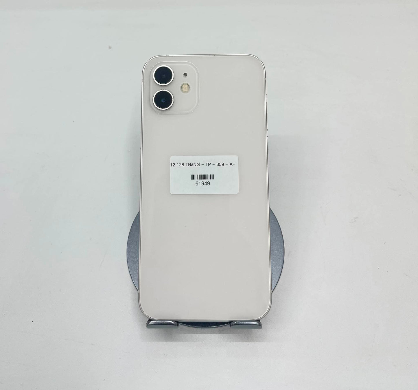 IPhone 12 bản 128gb Màu trắng - Pin thay mới 100% - 61949 A-