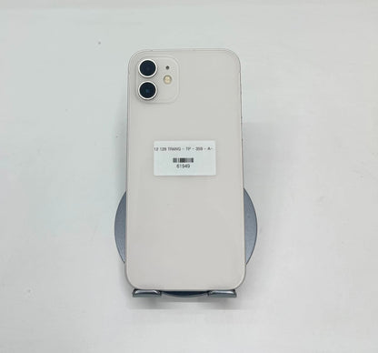 IPhone 12 bản 128gb Màu trắng - Pin thay mới 100% - 61949 A-
