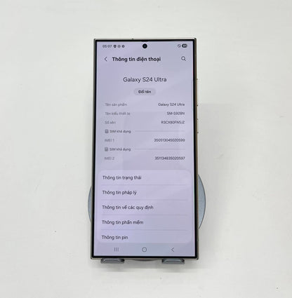 SamSung S24 Ultra 256gb Màu Titan - 20599