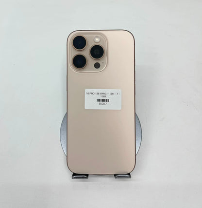 IPhone 16 Pro 128gb Màu Vàng - Pin 100% sạc 7 lần - 91377