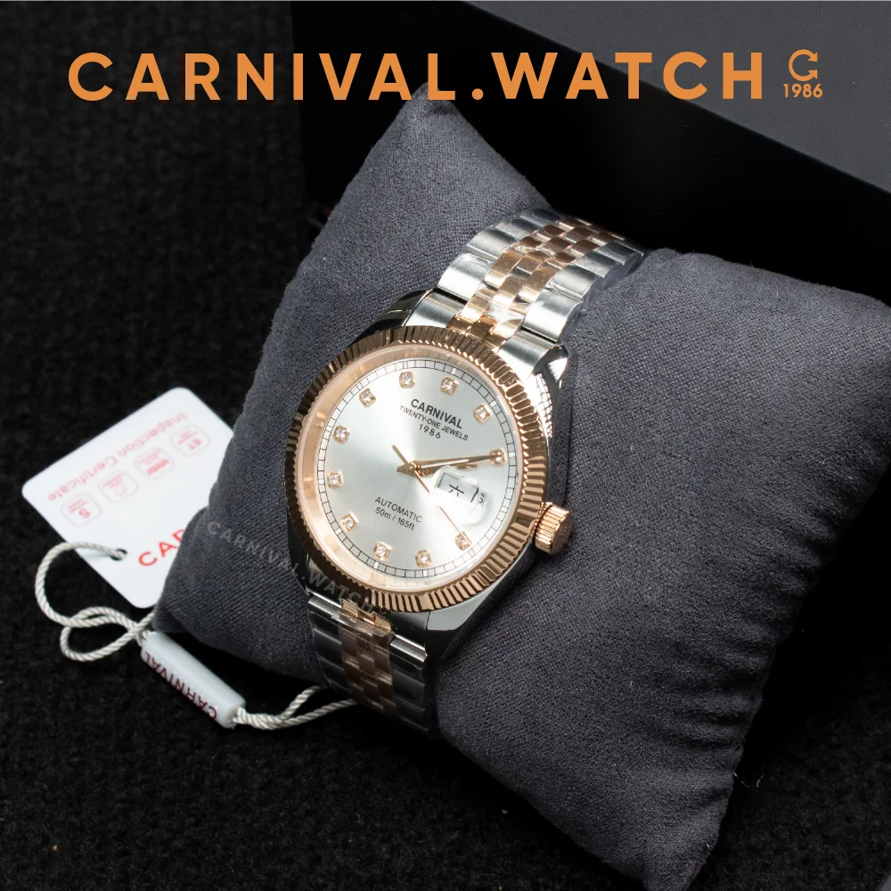 Đồng Hồ Carnival 8131G-CH-T - 41mm - Nam