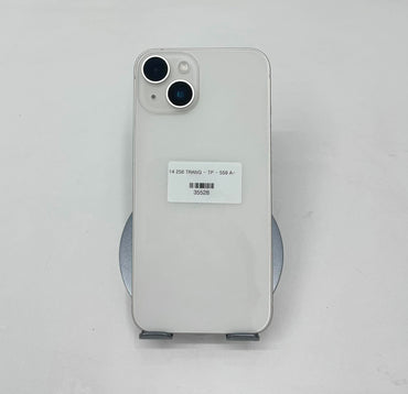 IPhone 14 bản 256GB Màu trắng - Pin thay mới 100% - 35528 A-*