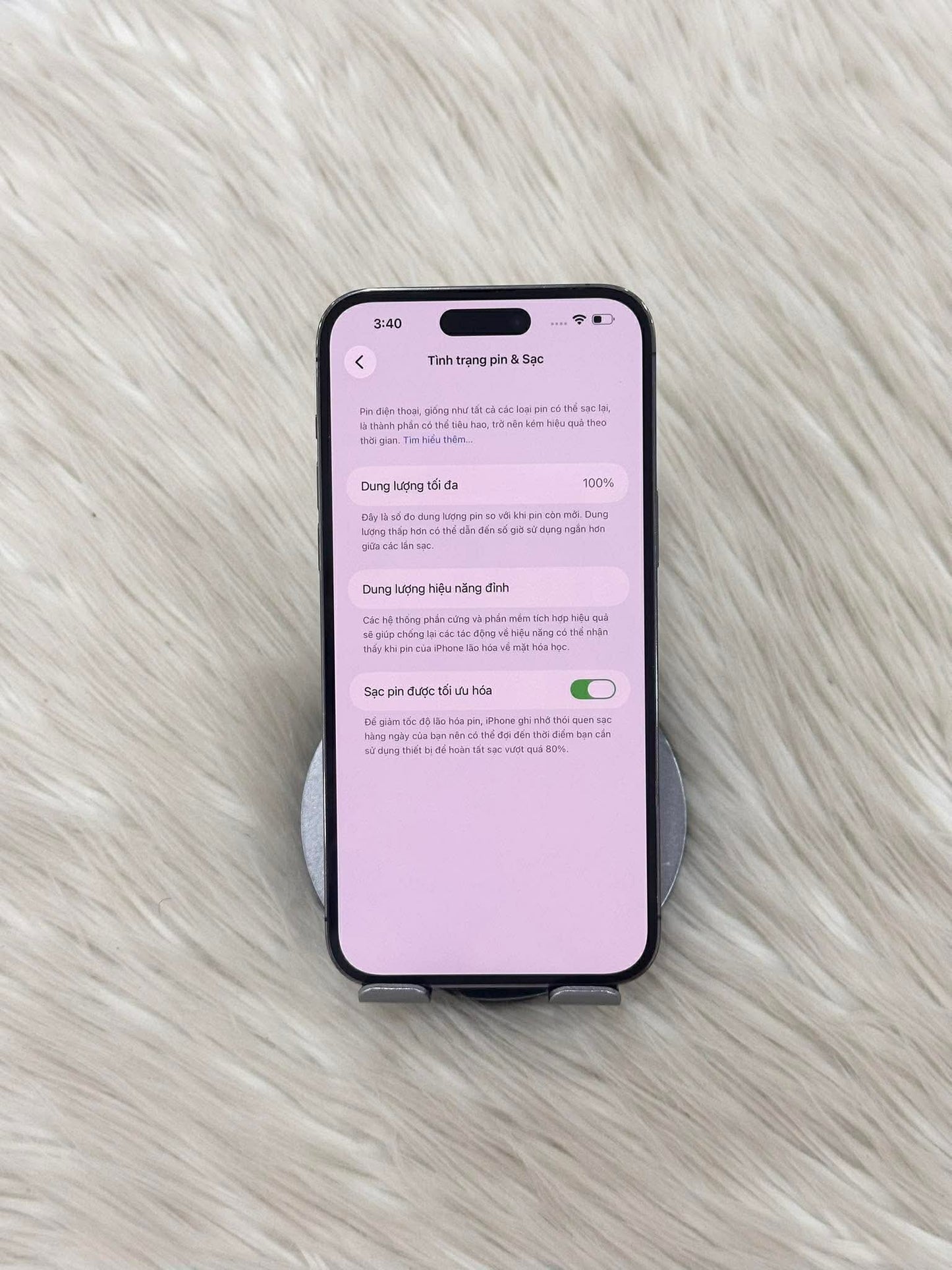 IPhone 14 ProMax 256GB Màu tím - Pin thay mới 100% - 87882 A- teku