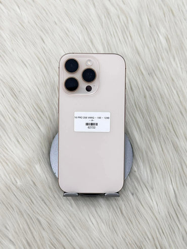IPhone 16 Pro 256 Màu Vàng - Pin 100% - 62722 A- TEKU