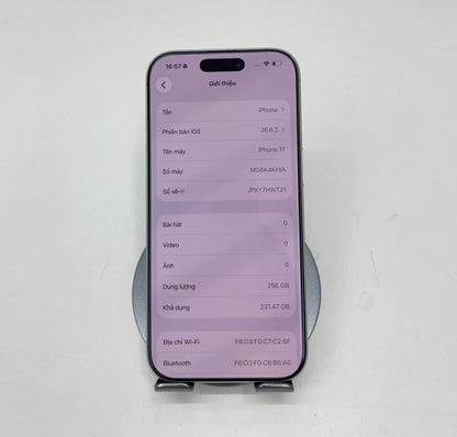 IPhone 17 bản 256B Màu trắng - Pin 100% - 90655 A-