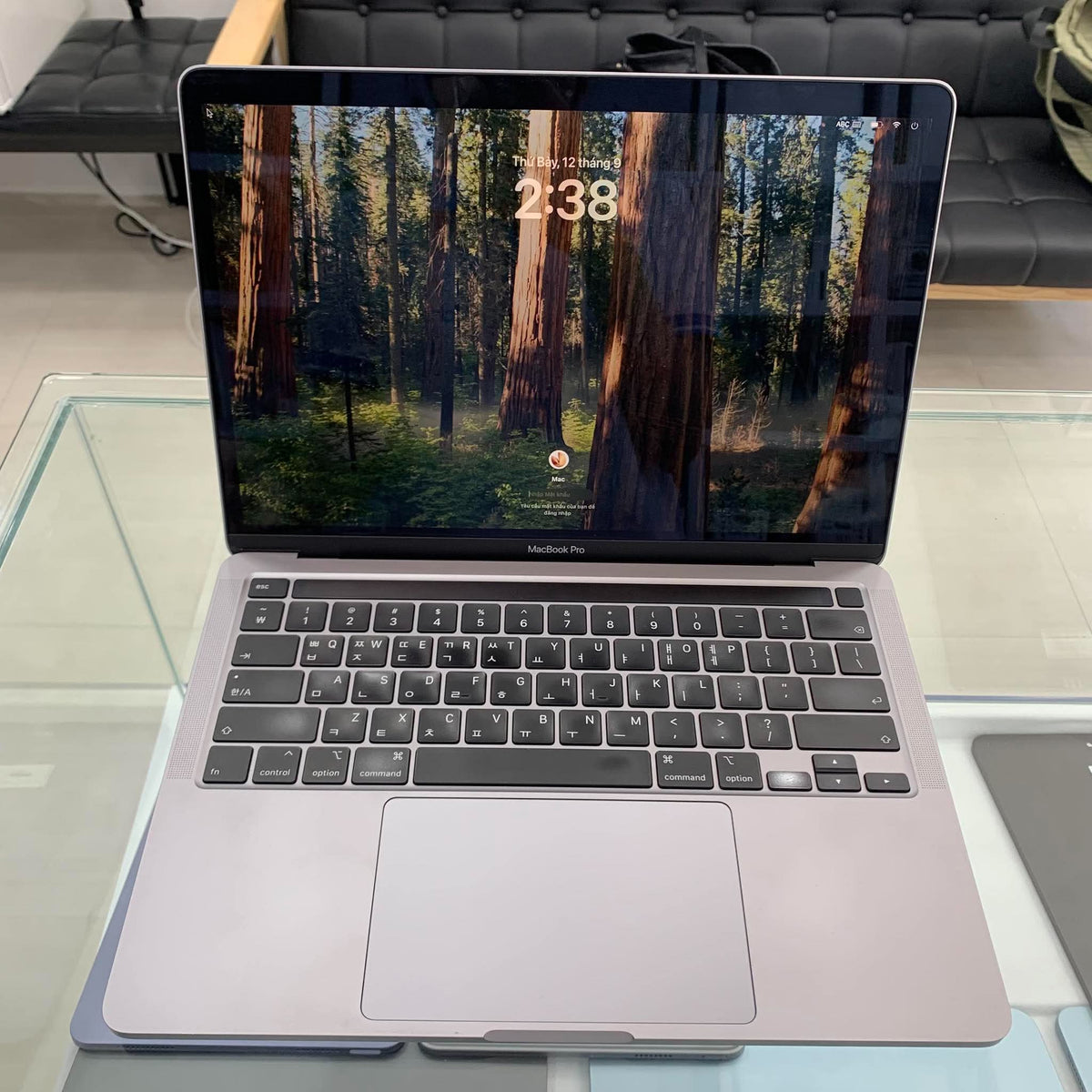 MacBook Pro 2020 8/256 Màu Xám - sạc 154 lần - DP3XX- A-* Busan