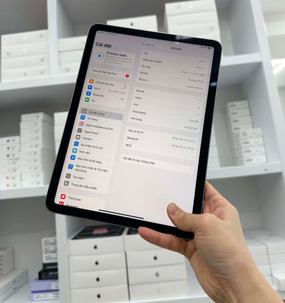 IPad Air 6 bản 256GB Màu xám - Pin 91% - 6WG6D - A-