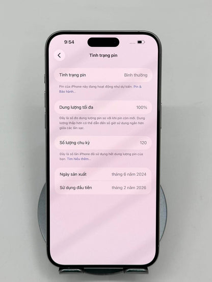 IPhone 15 Promax 512gb Màu Trắng - Pin 100% - 53616