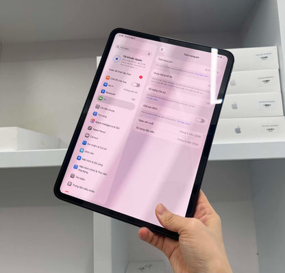 IPad Pro M4 bản 256GB Màu xám - Pin 100% sạc 57 lần - WMFWL
