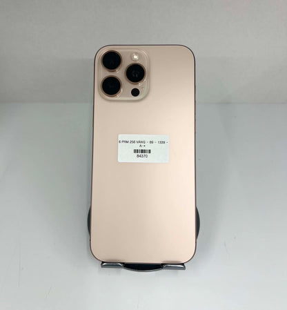 IPhone 16 ProMax 256GB Màu vàng - Pin 89% -84370 -  A-*