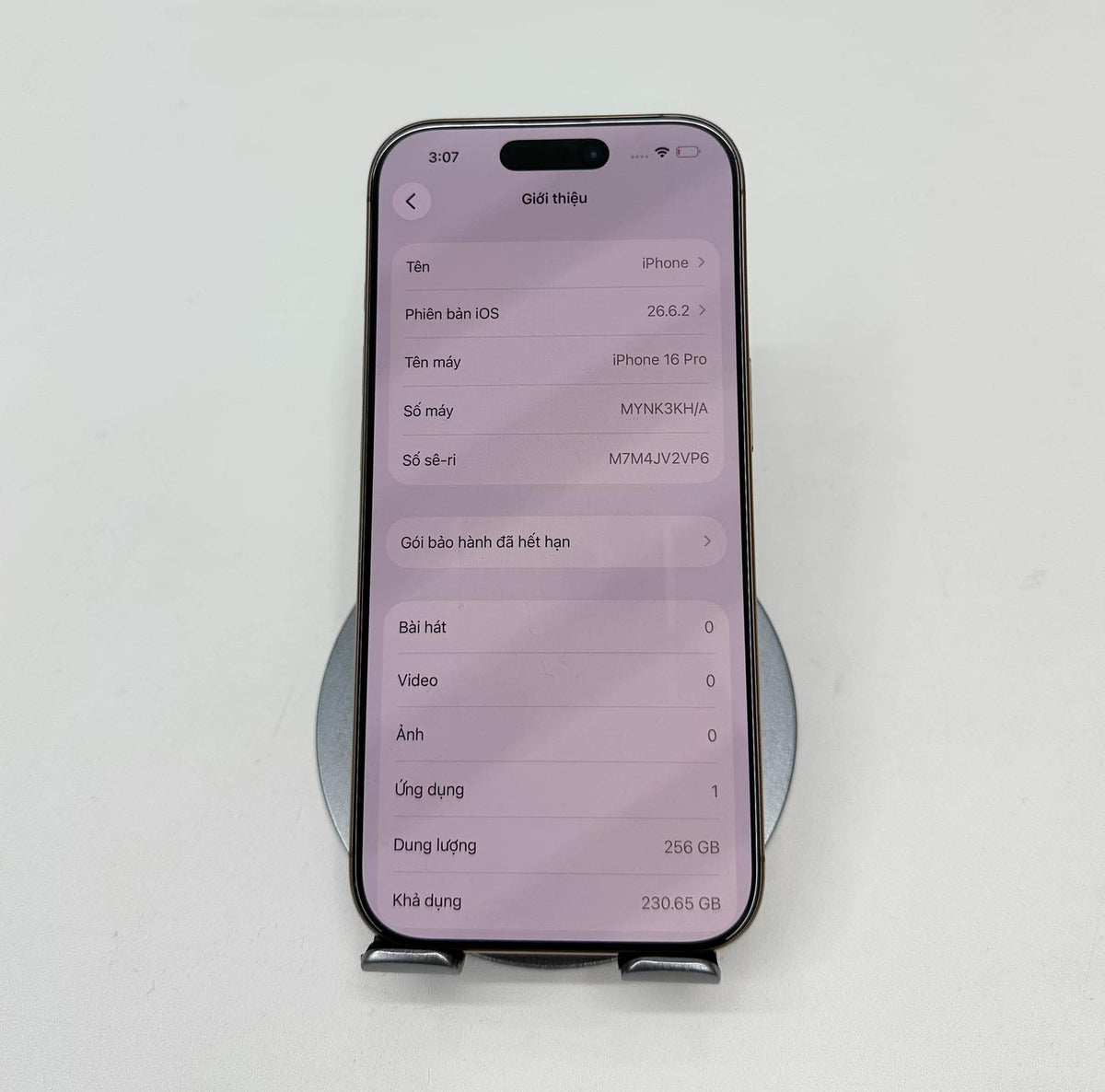 IPhone 16 Pro 256 Màu Vàng - Pin 88% - 19346 -a -* Busan