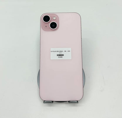 IPhone 15 Plus 256GB Màu hồng  - Thay Pin 100% - 52480 - a-* Teku