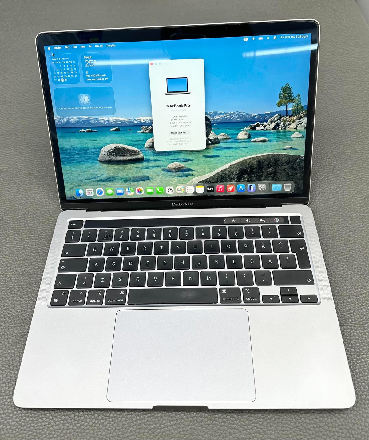 MacBook Pro M2 bản 8/256 Màu Xám - Pin 81% - 4dcxh - A-*