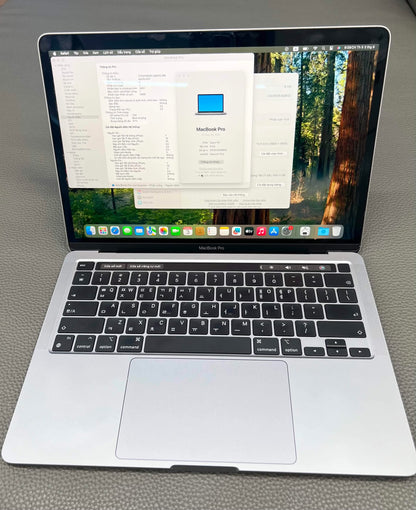 MacBook Pro M1 bản 8gb/256gb Màu xám - Pin 87% - AQ05D _ a-