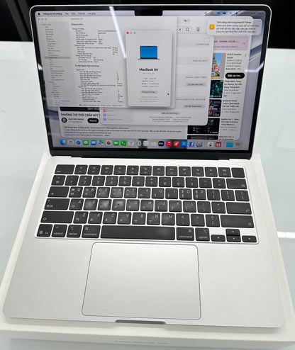 MacBook Air M4 24/512 bac  - Pin 100% sạc 60 lần  - 2H360 - a-*