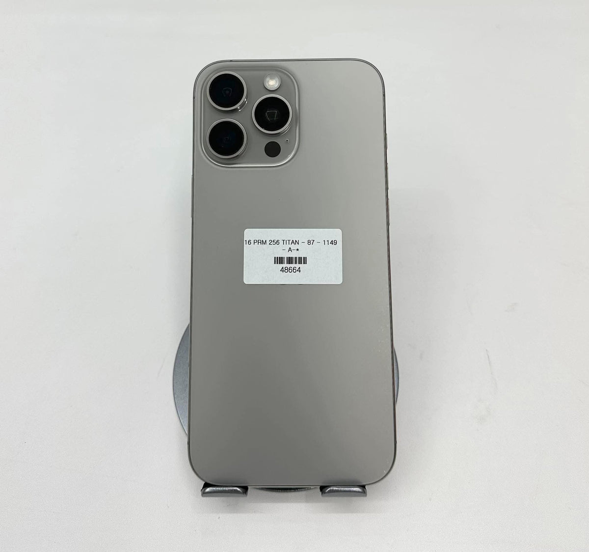 IPhone 16 Promax 256gb màu Titan - Pin 87% - 48664