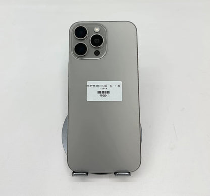 IPhone 16 Promax 256gb màu Titan - Pin 87% - 48664