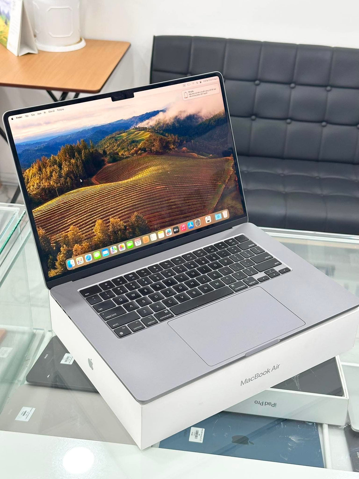 MacBook Air M2 8gb/256gb Màu Xám 15 inch - Pin 89% - JC2KP- A-* Teku