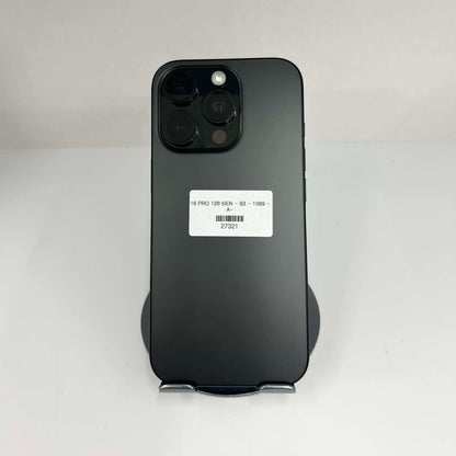 IPhone 16 Pro 128GB màu đen - Pin 93% - 27321 - A-