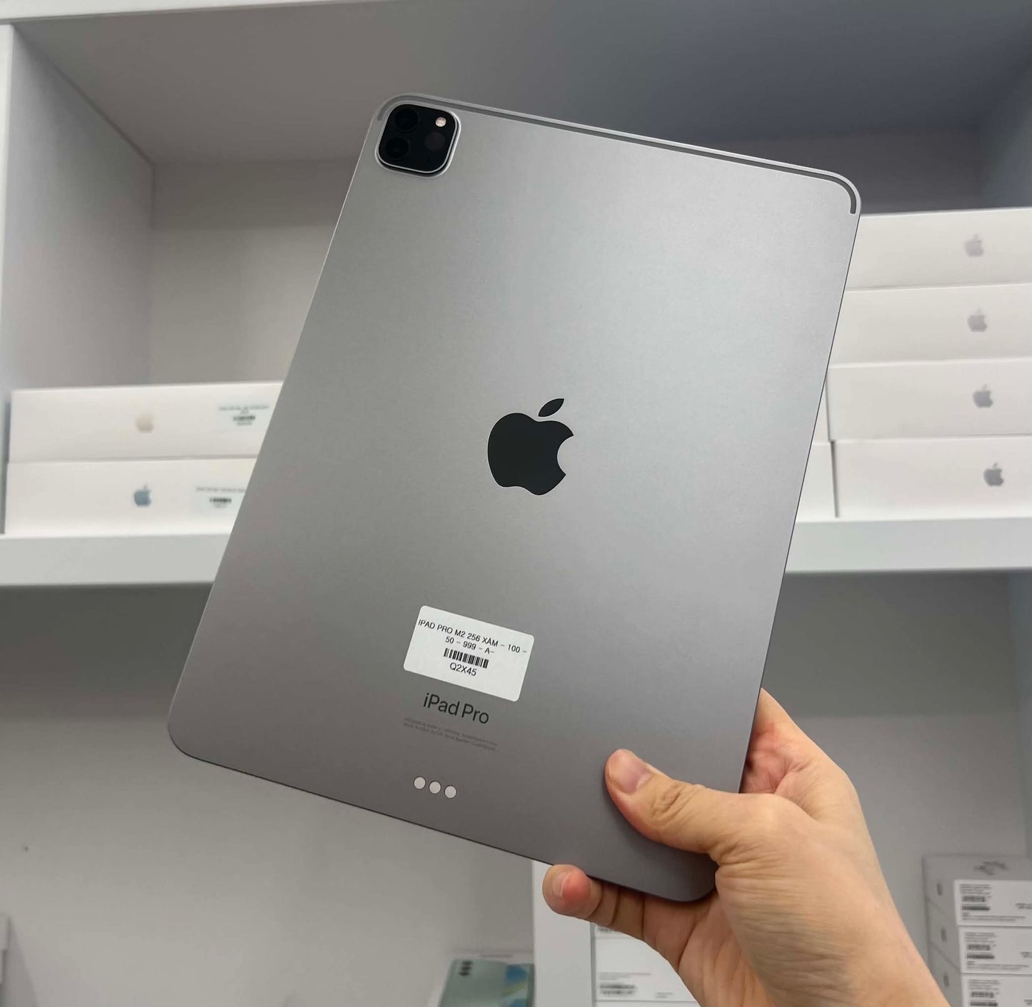 IPad Pro M2 bản 256GB Màu xám  - Pin 100% sạc 50 lần - Q2X45 - a-