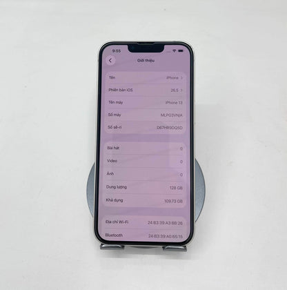 IPhone 13 128gb Màu Trắng - Pin 87% - 52646 A-*