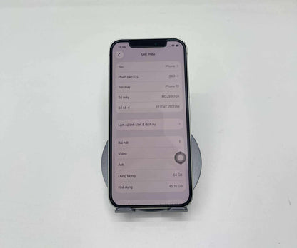 IPhone 12 bản 64gb Màu Xanh - Pin thay 100% - 54886 A-*