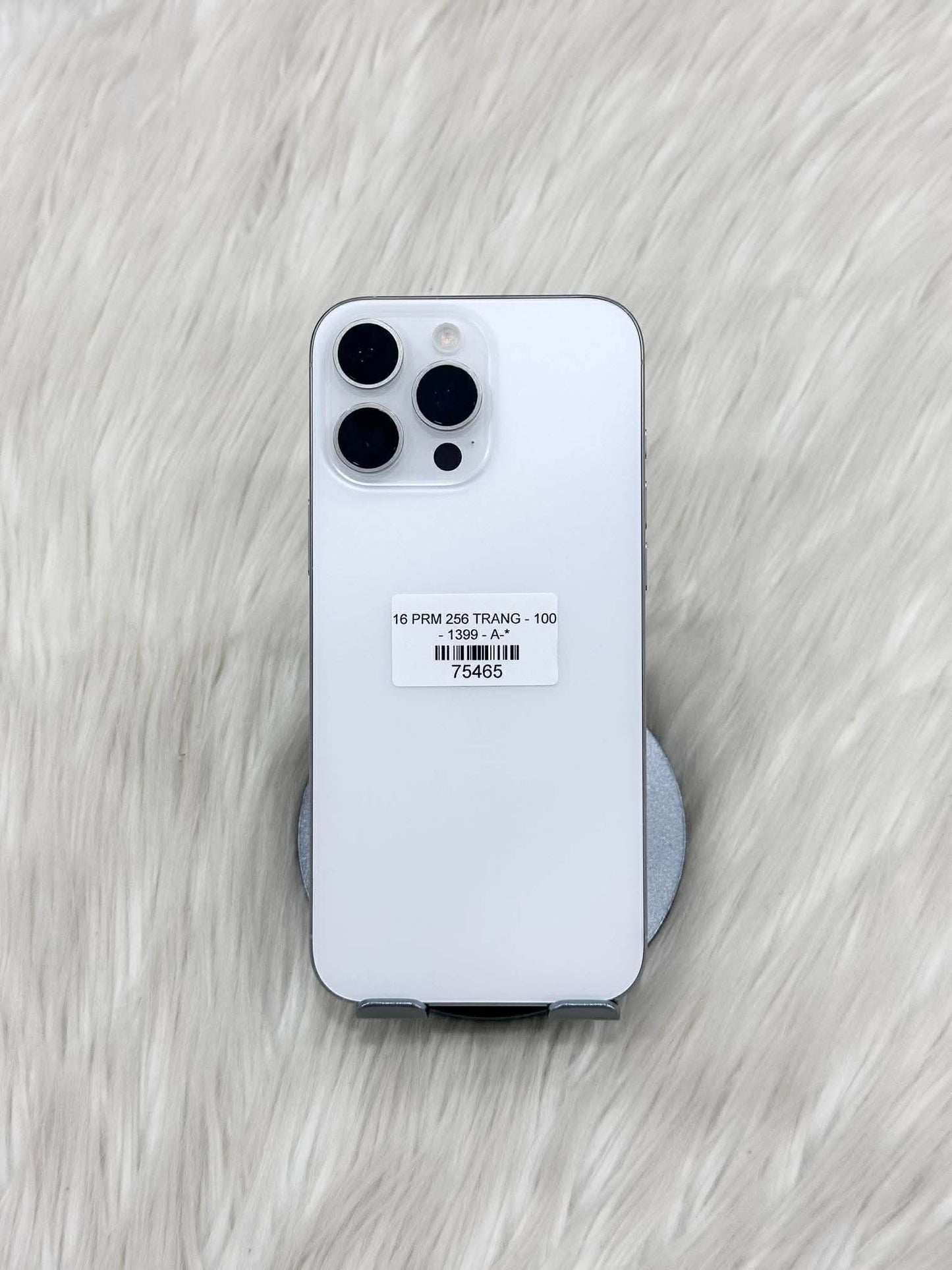 IPhone 16 ProMax 256gb Màu trắng - Pin 100% - 75465 A-*