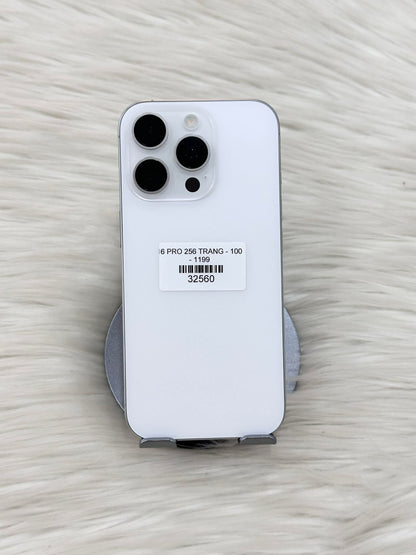 IPhone 16 Pro 256GB Màu trắng - Pin 100% - 32560 TEKU