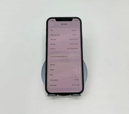 IPhone 12 Pro 512gb Màu Blue - Pin thay mới 100% - 83664 A-*